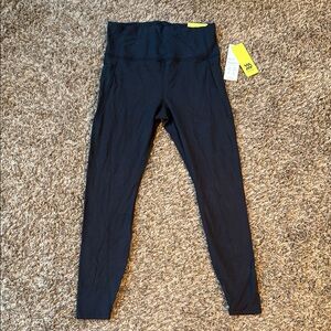 High-Rise Black Leggings